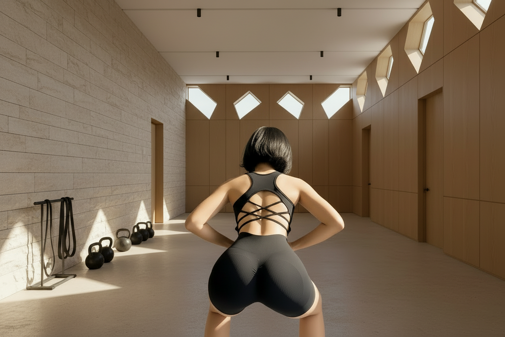 Loyal-Fit Seamless Yoga Set – Sports Bra & Shorts