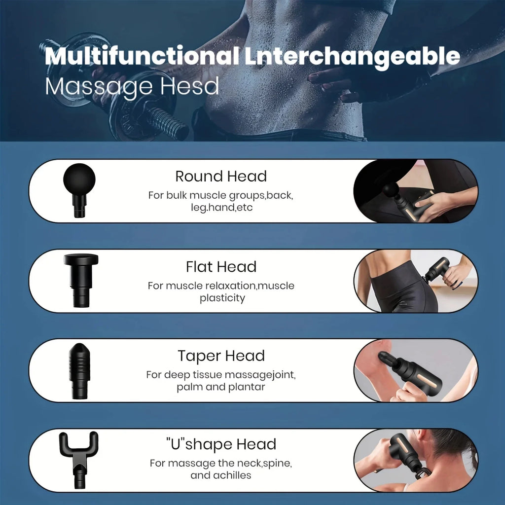 Deep Tissue Massage Gun – Muscle Recovery & Pain Relief